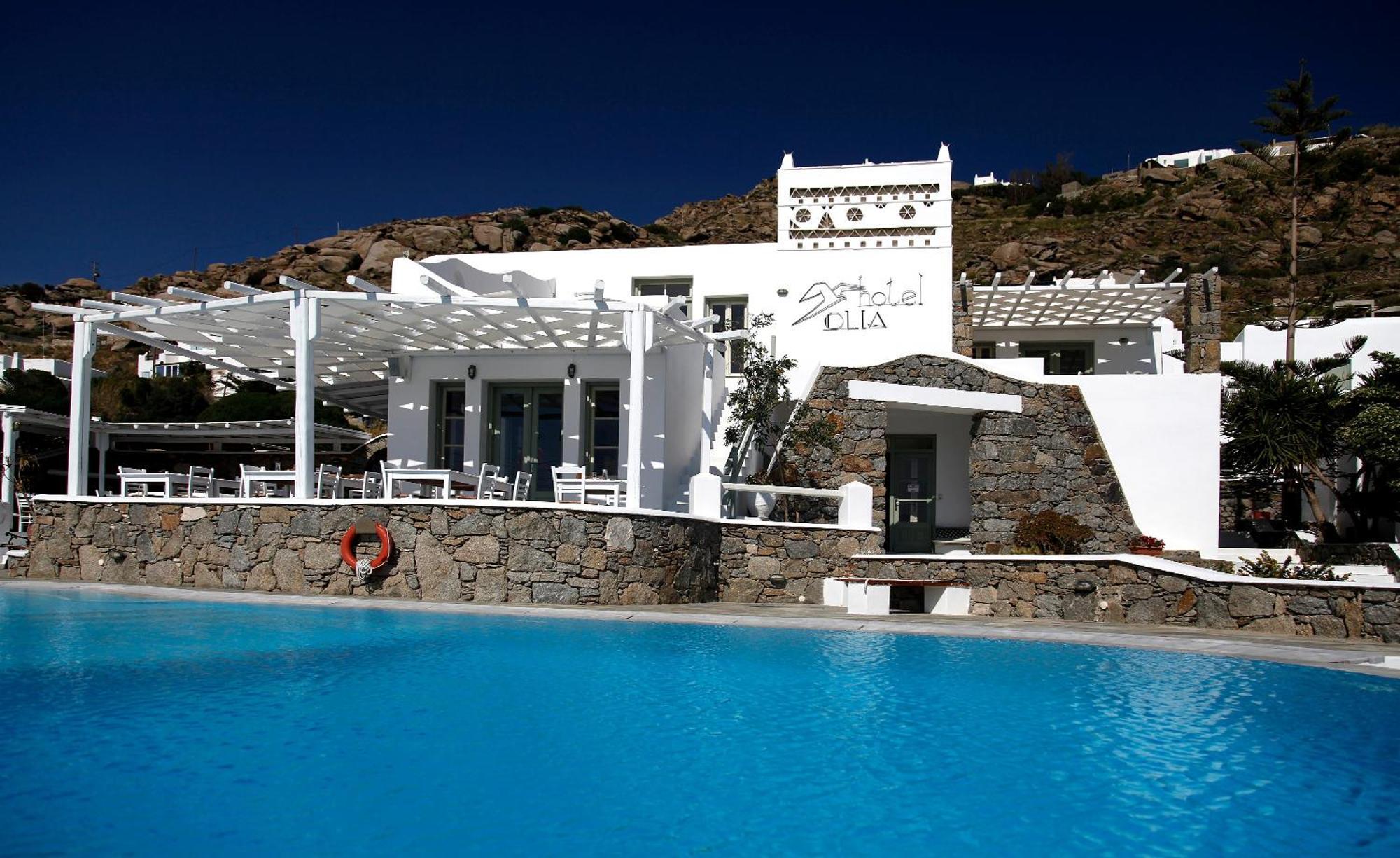 Olia Hotel Tourlos Extérieur photo