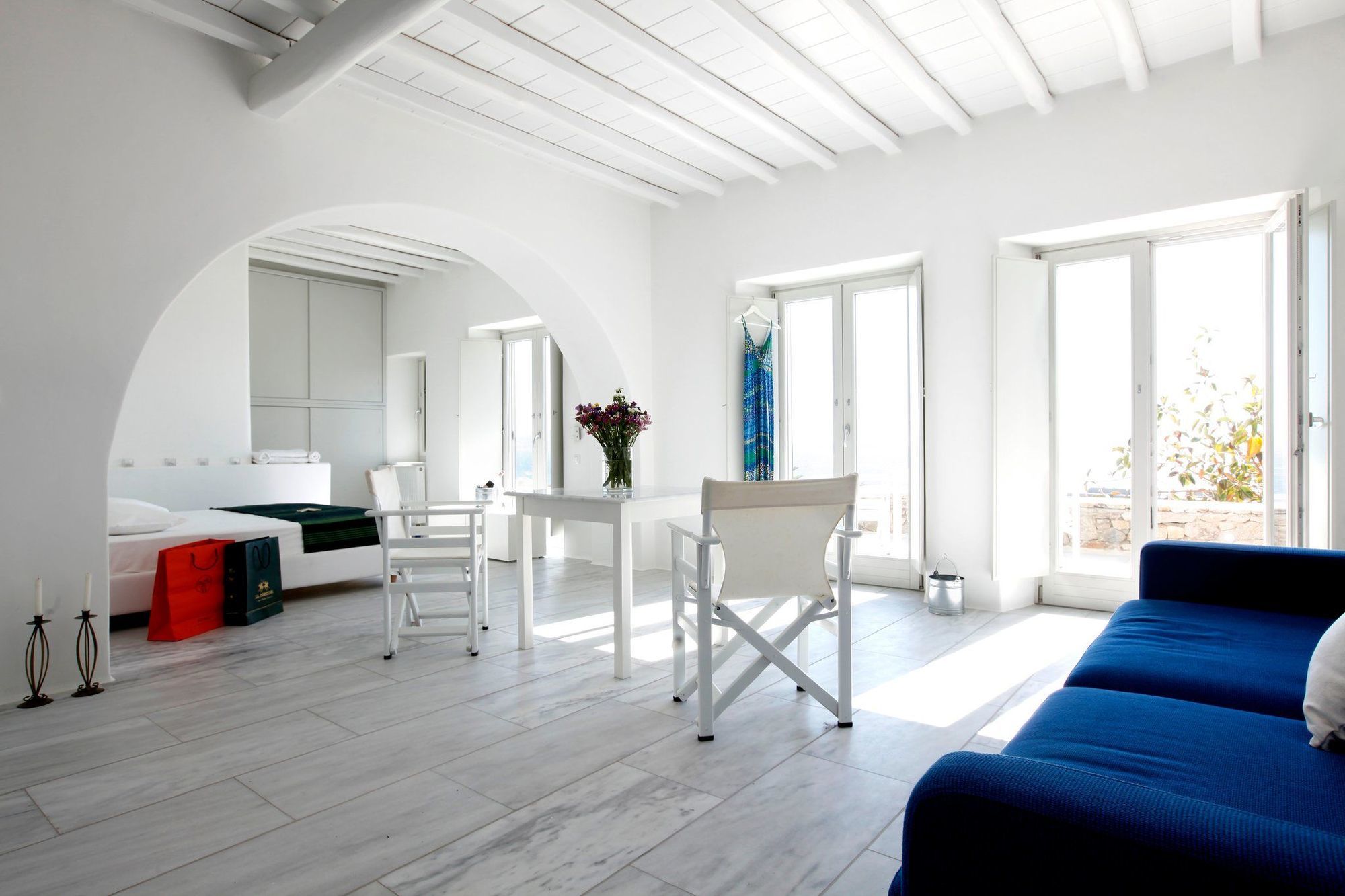 Olia Hotel Tourlos Chambre photo