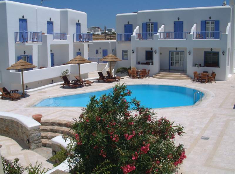 Olia Hotel Tourlos Extérieur photo